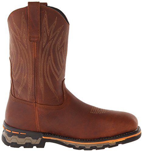 Bota de trabalho e caça masculina Timberland PRO AG Boss de liga de metal com bico quadrado
