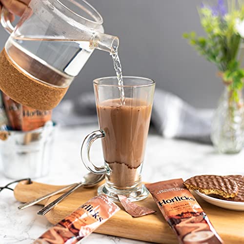 Horlicks Malted Chocolate Sachets 32g - Pack of 30 Sachets (30 Servings) - Image 2