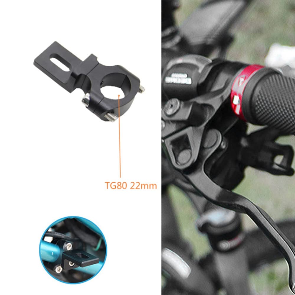 Supporto per manubrio universale, 22 mm, 7/8", per moto, TG80, per manubrio, morsetto per Cafe Chopper