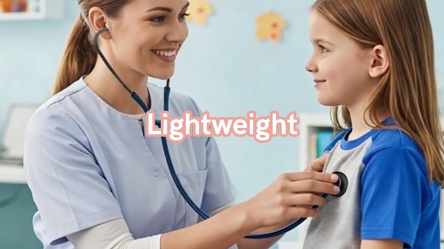 Image of FriCARE Dual Head Stethoscope - Stethoscopes for Nurses, Medical Nursing Students, Paramedics /EMT /LVN /VNA Backup Estetoscopio, Aurora Pink Tube Matte Black Finish Chestpiece