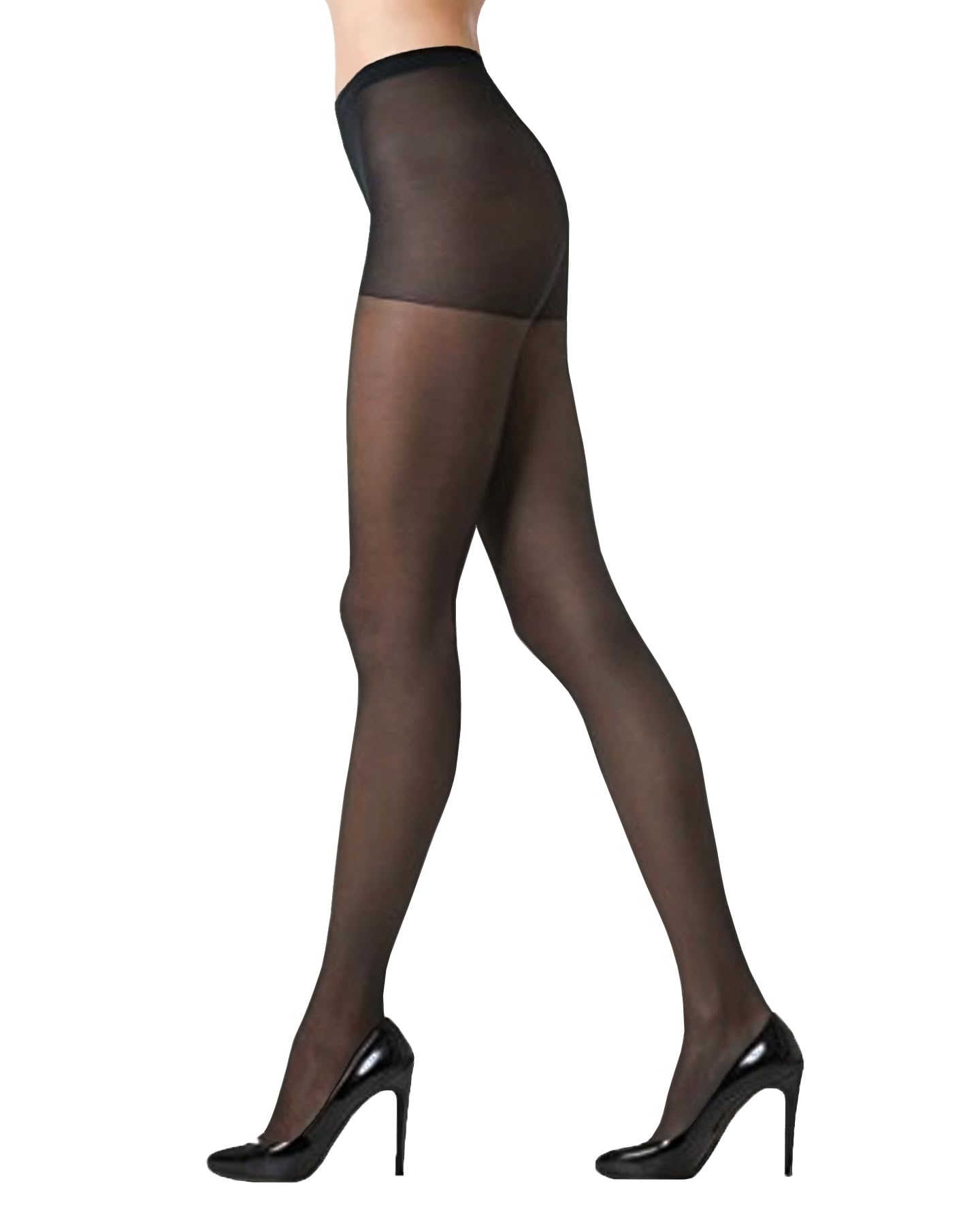 Lady Sofia Women's Graphite Sheer Tights 20 Denier Covered Elastane Technology (Xl, )