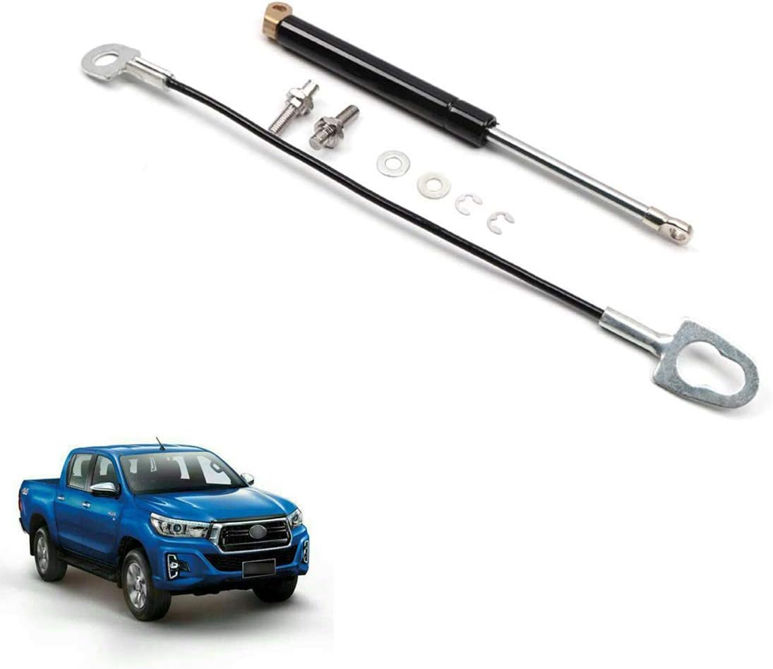 Tailgate Slow Down Shock Struts Gas Spring for Toyota Hilux Revo M70 M80 2015-2020 - Rear Assist Lift Supports
