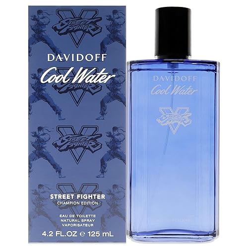 Davidoff Cool Water Street Fighter Perfume For Men EDT Spray (Champion Edition) Men 4.2 oz (1ST CO PY, DU PE)