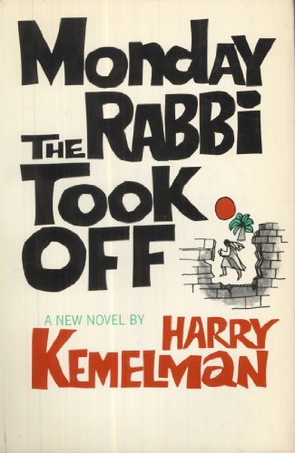 Monday the Rabbi Took Off 0399105506 Book Cover