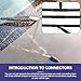 Cuymoap 30 PCS Car Windshield Wash Tools, 13 Ft Rubber Hose with 30 T-type Y-type I-type Fitting, Seal Wiper Pump and Nozzle Leak-proof Connection Kit, Universal Flexible Hose for Cleaning (Black)