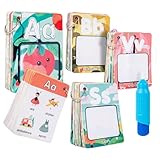 Création sans effort : Ce livre de coloriage à l'eau avec peinture à base d'eau garantit une créativité sans désordre car il se nettoie sans effort, permettant aux et aux adultes de profiter d'un amusement artistique réutilisable sans tracas de taches récalcitrantes, idéal à la maison ou en classe.