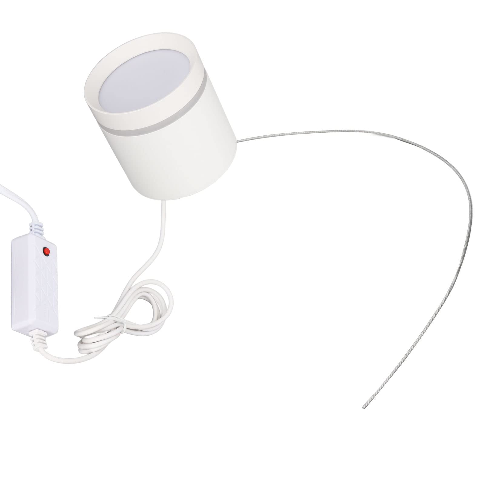 Luz de Coral de Agua de Mar, Luz de Acuario Marino Multicanal, Soporte Retráctil para Acuarios (ZY-K2 Enchufe europeo 220V)