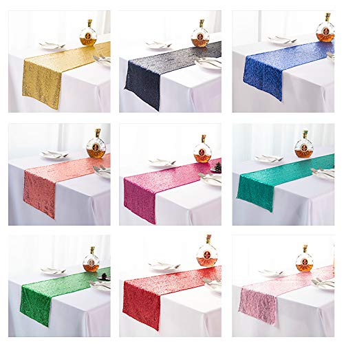 runner tavola,Runner da tavola con ricamo mediterraneo con paillettes, tovaglia gypsophila multicolore antirughe e resistente all'usura-viola