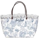 logo Saint Barth borsa donna in canvas