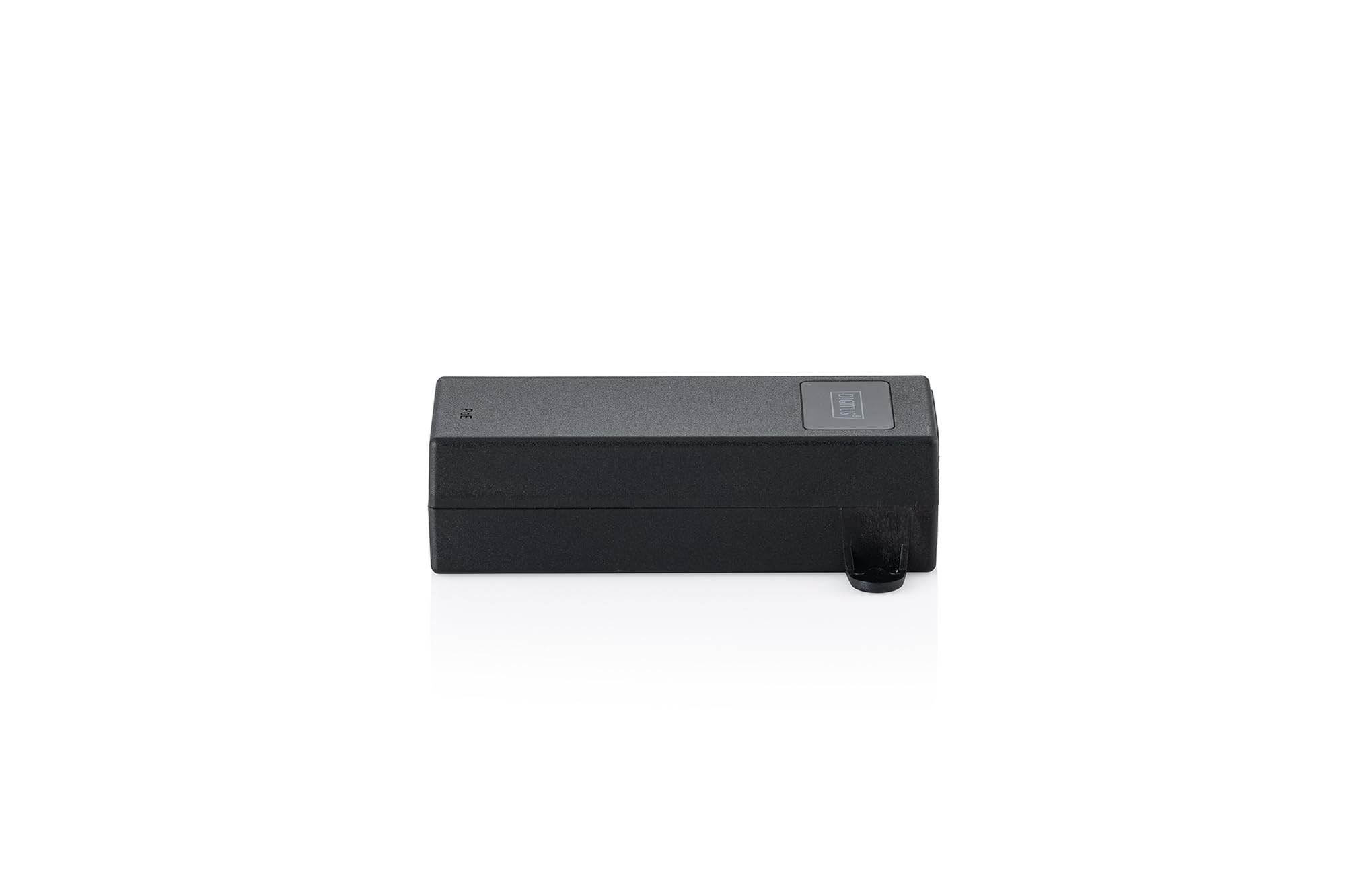 DIGITUS DN-95104-1 – Injecteur Gigabit PoE++ – Puissance de Sortie 60 W – Norme 802.3bt PoE++ – 1 Gbit/s – Entrée et Sortie RJ45 – Portée 100 m – Noir