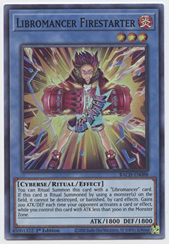 Libromancer Firestarter - BACH-EN088 - Super Rare - 1ª edición