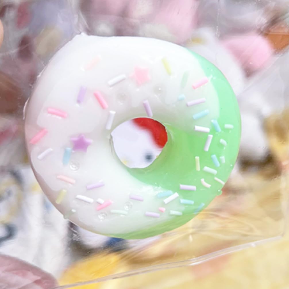 Taba Squishy Maker Kit Gel + Donut Molde de silicona + pigmento + chispas — view 8