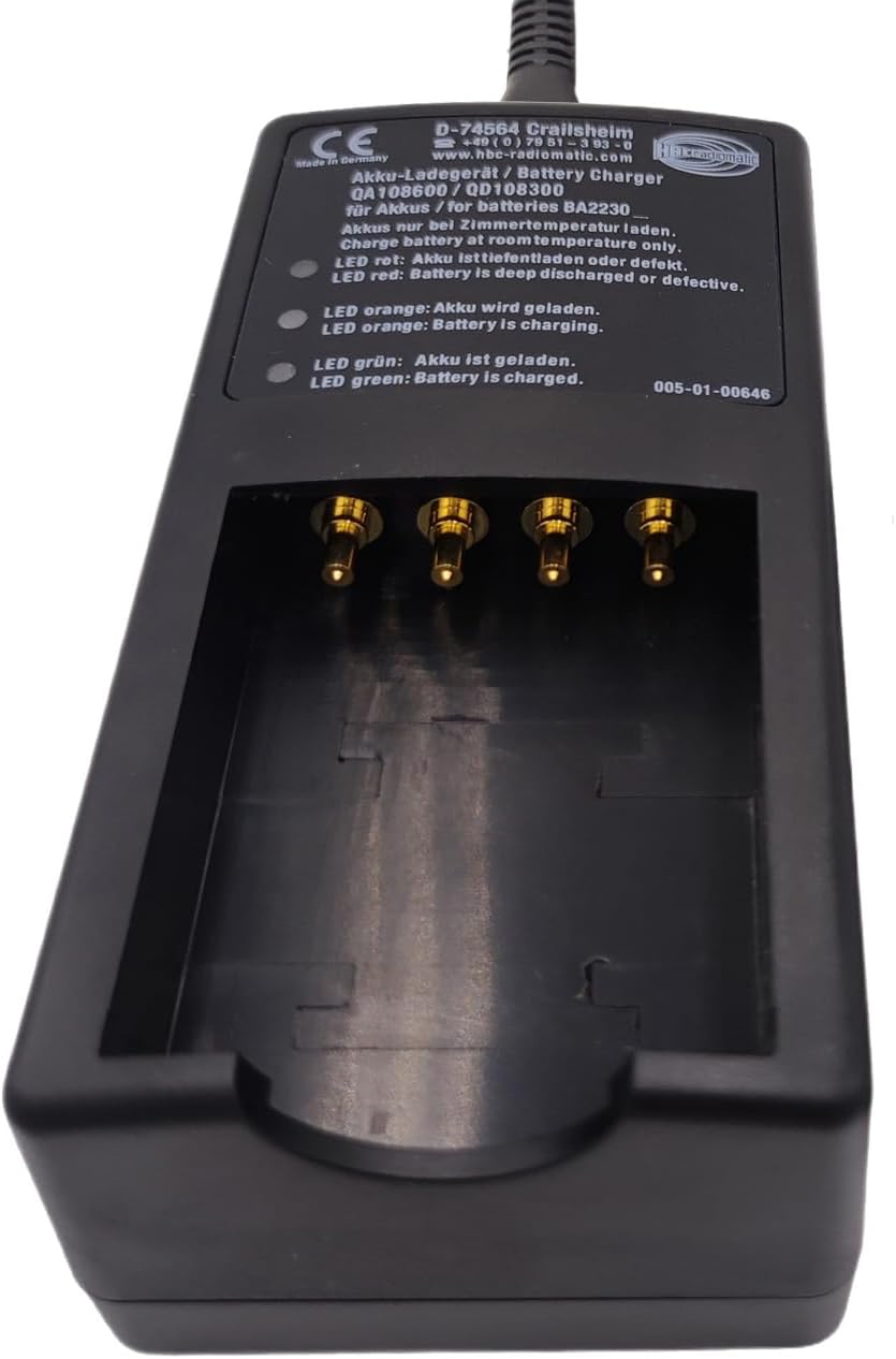 120V D-74564 Battery Charger for 3.6V 2100mAh BA223030 BA223000 HBC Remote Control Rechargeable Battery, AC 100V ~ 240V QA108600 Charger