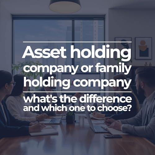 Asset holding company or family holding company &mdash; what's the difference and which one to choose?