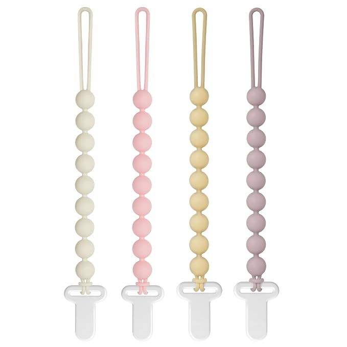 Pacifier Clips 4 Pack