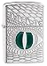 Zippo Armor Dragon's Eye Pocket Lighter, High Polish Chrome