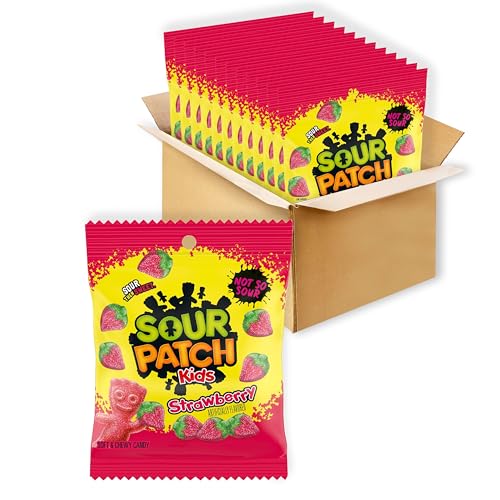SOUR PATCH KIDS Strawberry Gummy Candy