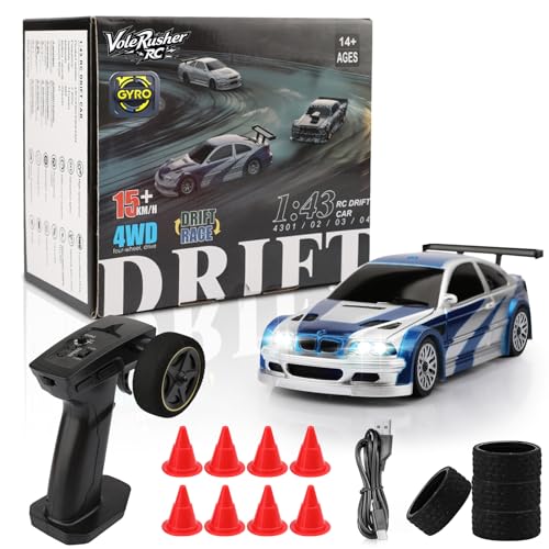 VoleRusher RC [2025 New Upgrade 1/43 Scale Mini RC...