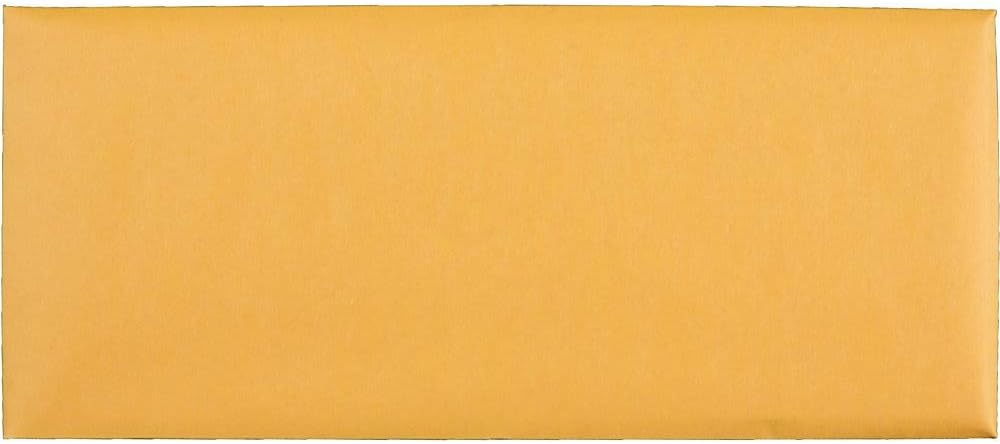 Quality Park Kraft Envelopes, #12, 4-3/4 x 11, 28lb, Brown Kraft, 500/Box (11462)