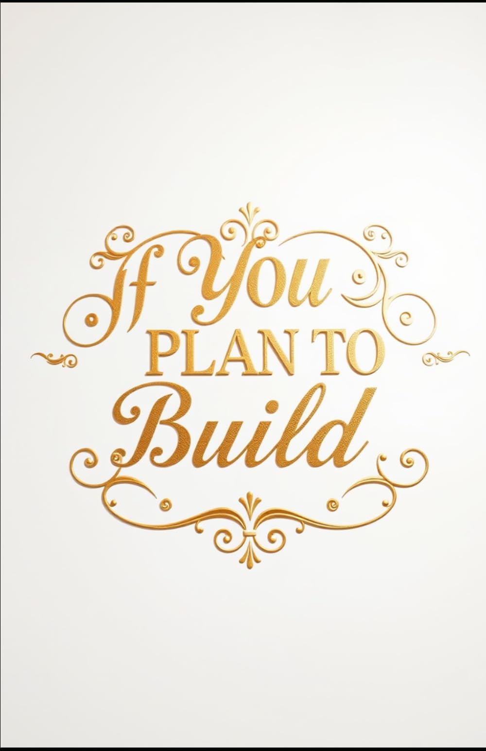 If You Plan to Build: Why the Unbuilt Soul Cannot Hold a Kingdom (Life Guidance, Self Mastery & Self Help)