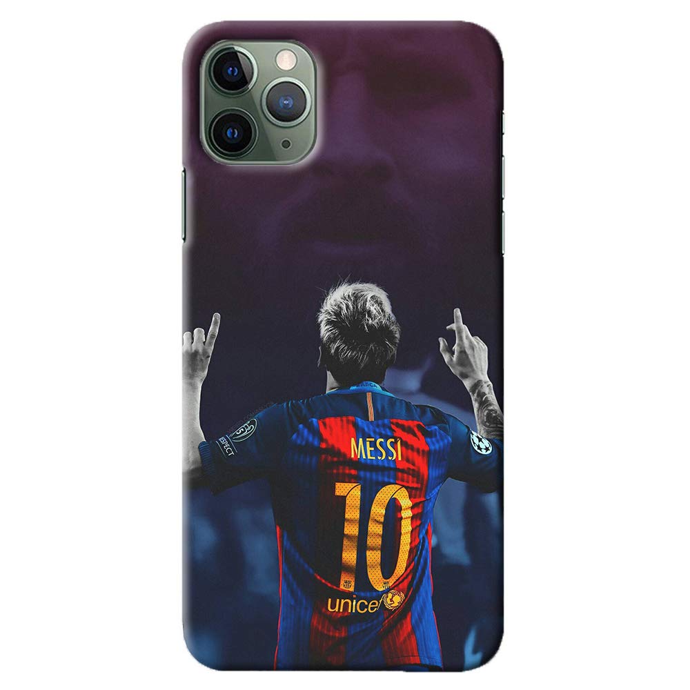 Ndcom For Lionel Messi Football Printed Hard Mobile Back Cover