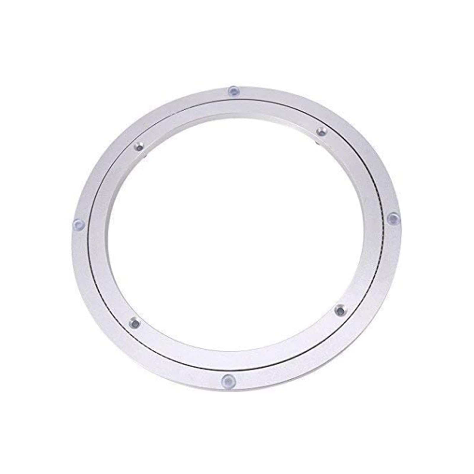 Plato Giratorio Mesa,60cm Grande Plataforma Giratoria,Placa Giratoria con Rodamiento,Base Giratoria de Aluminio para Restaurante TV Tartas Fotografia Monitor