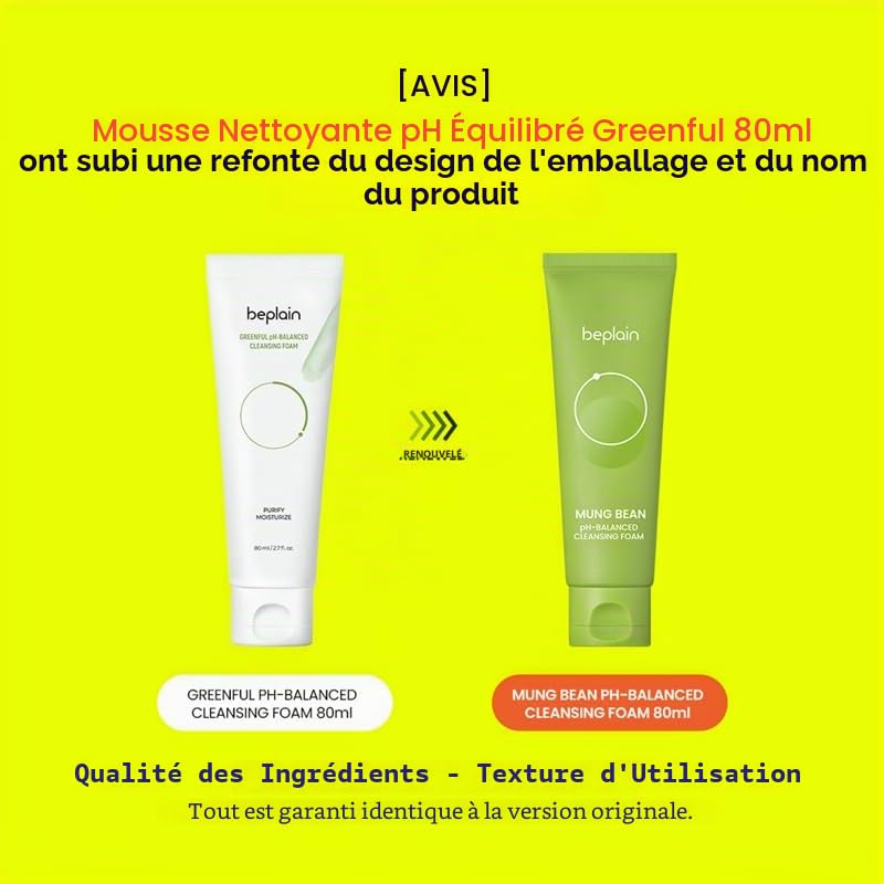 Generic Mousse nettoyante équilibrée au pH Greenful 80 ml