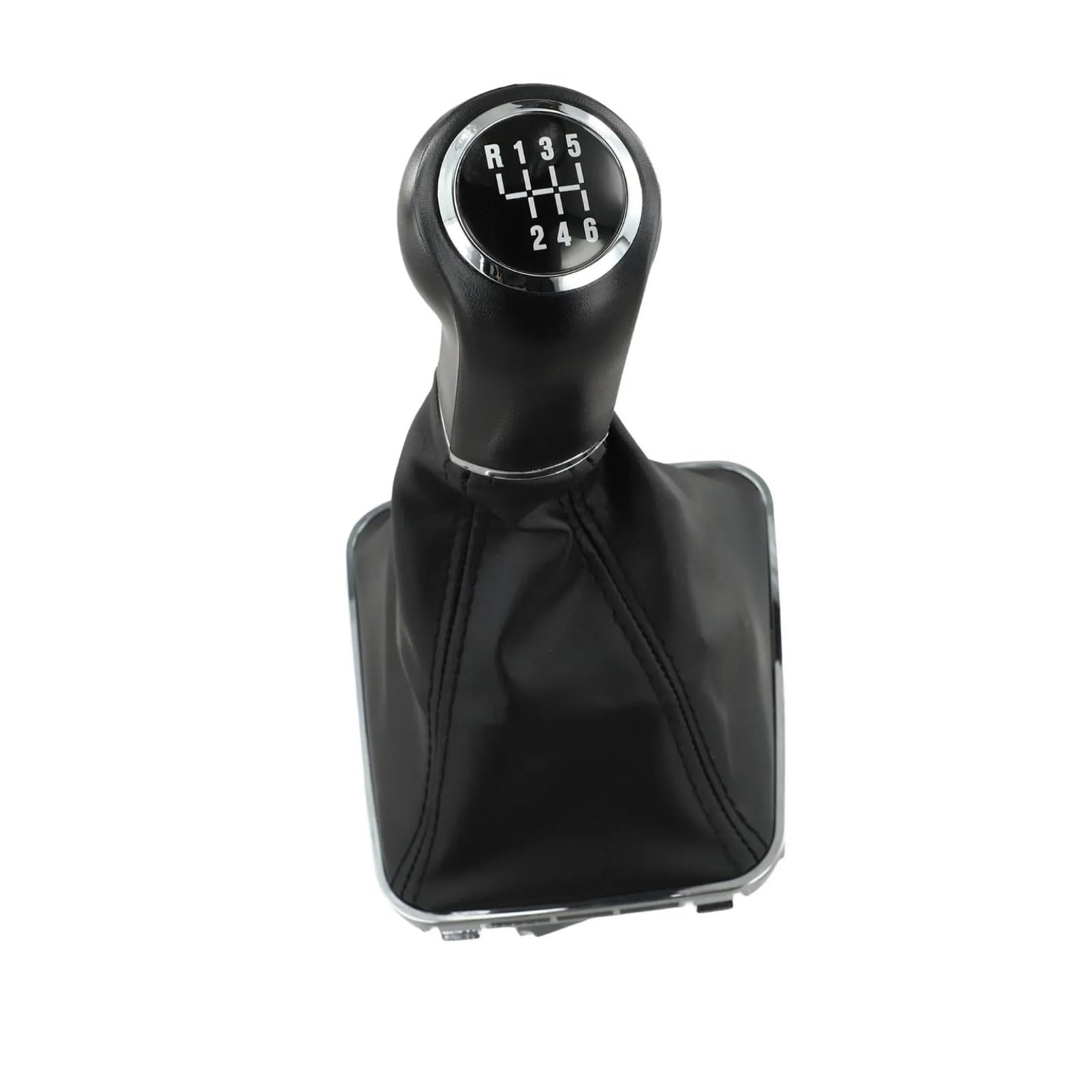 Kunyos 6 Speed Gear Knob For Opel Zafira B 2005-2010 Black Stylish