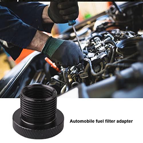 Conector do filtro de óleo automotivo,Adaptador de filtragem de óleo de veículos de alumínio com des