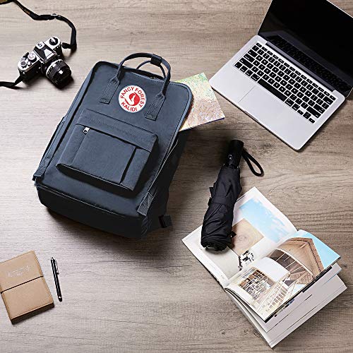 KALIDI Casual Backpack for Women,15 Inches Laptop Backpack Classic Camping Rucksack Travel Outdoor Daypack College Bag Grey Blue - Thumbnail 6