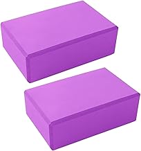 2Pcs Yoga Blocks – Anti-Slip Foam Gym Bricks for Pilates, Stretching & Fitness | Lightweight, Durable & Travel-Friendly Yoga Accessories for Exercise & Practice