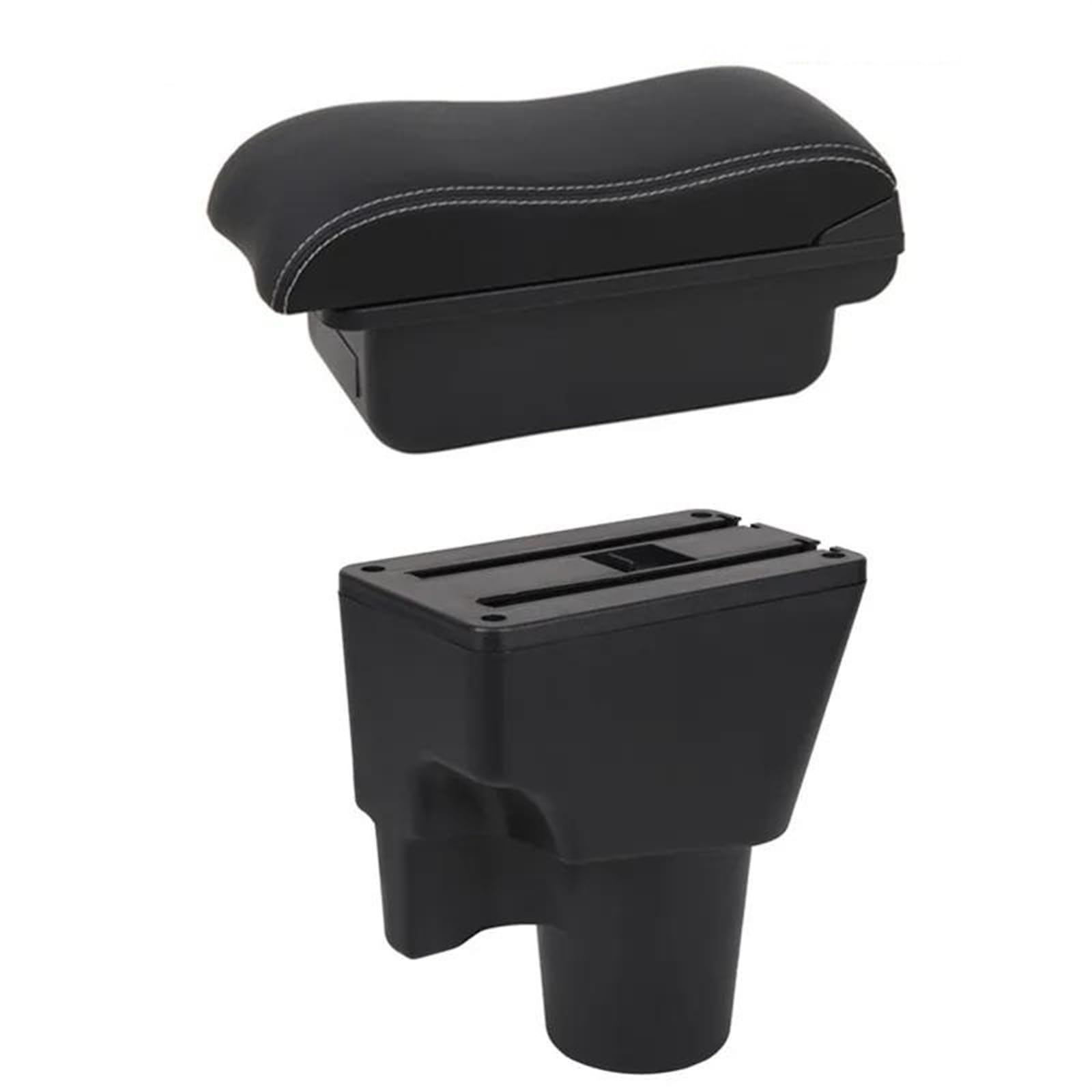 Ysdsls B White Line 2 Car Interior Accessories Center Console Multifunctional Storage Box Armrest For Picanto
