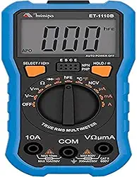 MULTÍMETRO DIGITAL TRUE RMS ET-1110B - MINIPA