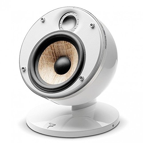 Focal Dome Flax 2-Way Compact Sealed Satellite Speaker (White)