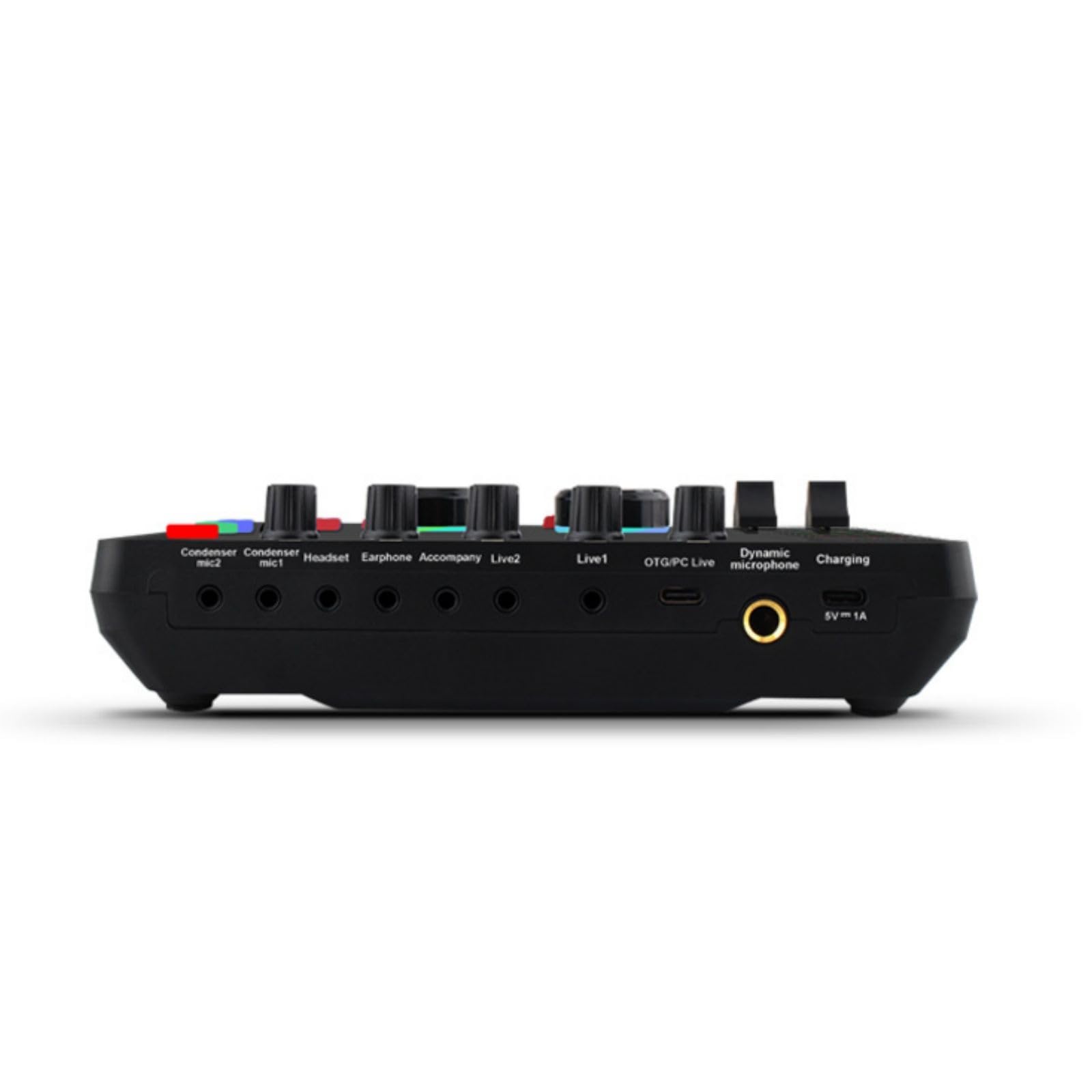 F999 Podcast Apparecchiature di Registrazione Mixer Voce Live Sound Card DJ Audio Bluetooth