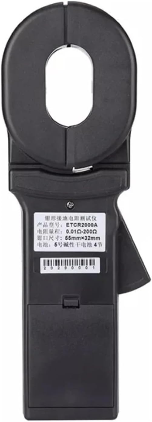 ETCR2000A Digital Clamp On Ground Earth Resistance Tester Circuit Resistance Meter