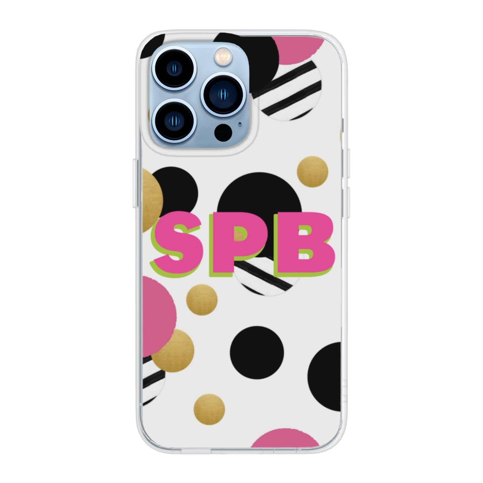 Custom Name Phone Case Girl Boss Personalized Initial Compatible with iPhone 14 Pro Max Plus 13 12 11 X Xs Xr 8 7 6s Se Mini Samsung Galaxy Note S22 S21 S20 S10 Ultra Silicone Clear