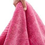 The Diva Drying Towel V2 - Large Professional Microfiber Car Drying Towel, 30x35 inches, 70/30 Premium Korean Quality,1200 GSM, Twist Loop, Suede Edge, Pack of 1 - Image 4