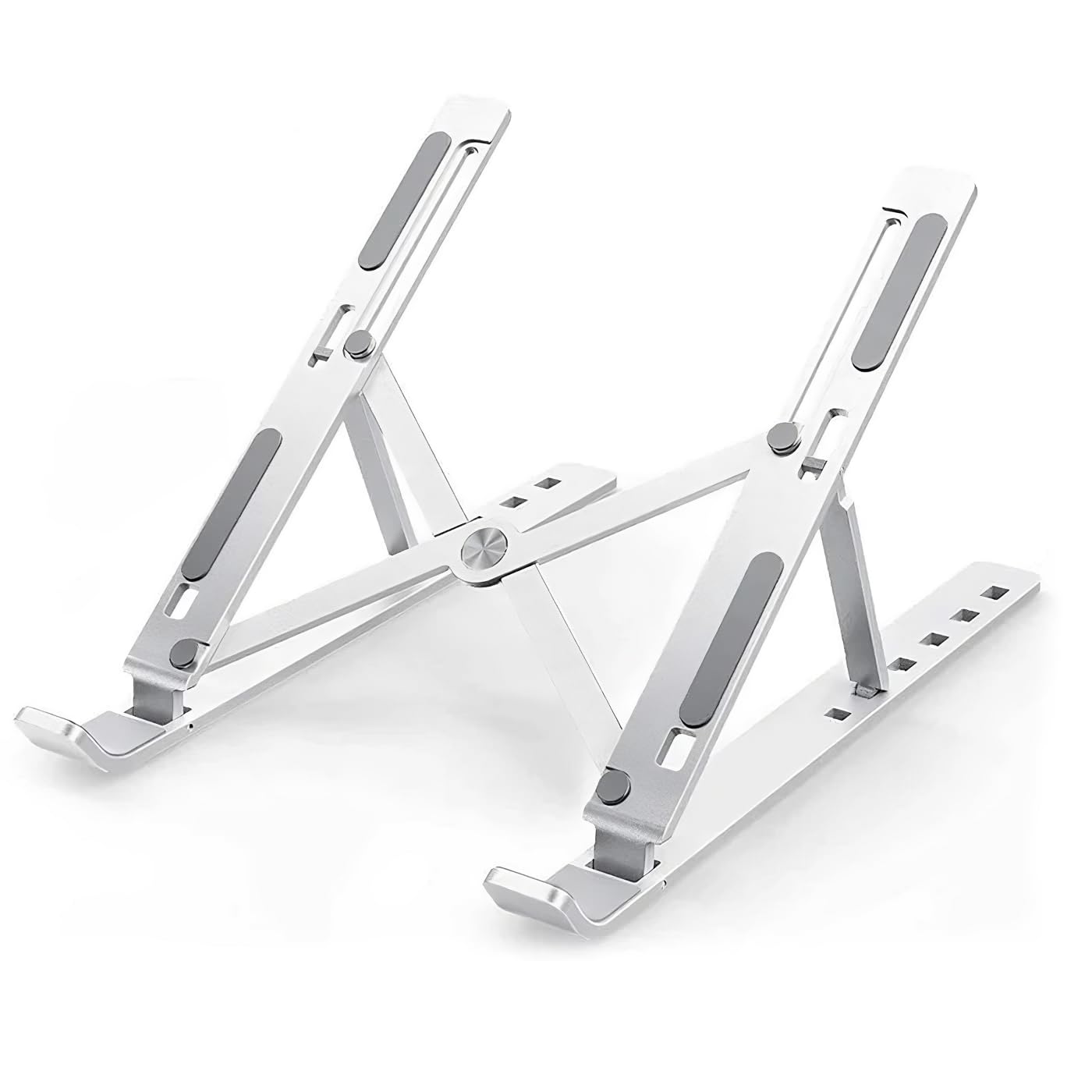 Natation Laptop Stand | Metal Portable Laptop Stand | 7 Angles Adjustable Laptop Stand | Tabletop Laptop Stand | Laptop Stand Featuring Foldable Design | Ventilated Stand | All Notebook Stand (B0D33NXVNK) Amazon Price History, Amazon Price Tracker