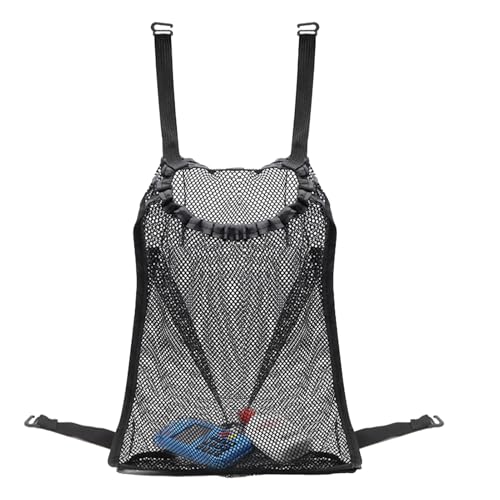 Organizador de bolso de malla cochecito - Accesorio para cochecito universal con compartimento para el compartimiento de almacenamiento | Texto de malla transpirable para elementos esenciales para