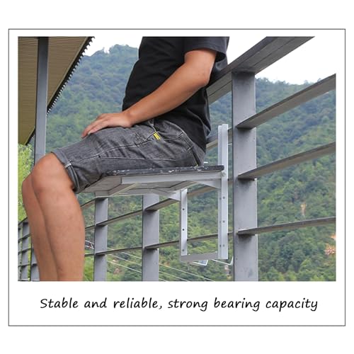 Balustrade de balcon pliable réglable pour optimiser les garde-corps étroits sans encombrer le sol