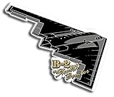 B-2 Stealth Bomber Magnet by Classic Magnets, Collectible Souvenirs Made in The USA