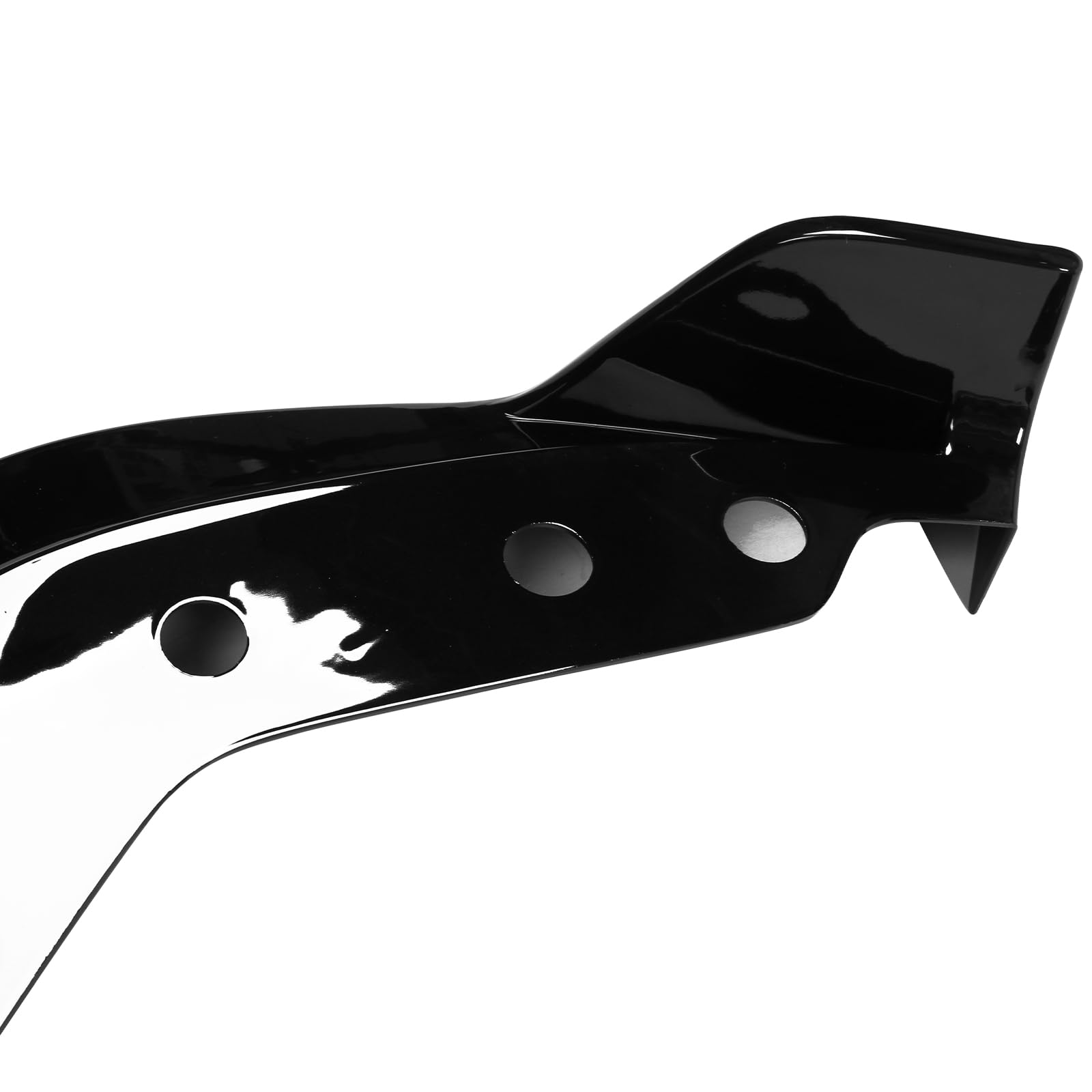 IKON MOTORSPORTS Front Bumper Lip For 2019-2022 BMW G20 3-Series - 3PC Gloss Black