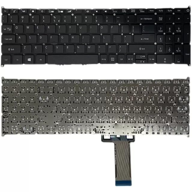 WISTAR Laptop Keyboard for Acer Aspire 7 A715-74G A715-75 A715-75G N17C2 N19C5 NO Frame