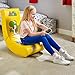 X Rocker Nintendo Super Mario Floor Rocker | Gaming Sessel für Kinder | Yoshi Design