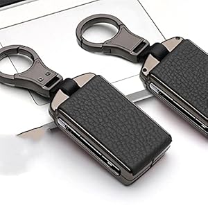 Auto lederen Sleutel Cover, voor Volvo XC40 XC60 S90 XC90 V90 T5 T6 T8 Polestar 2 Sleutel Beschermen sleutelhanger Autosleutel Case