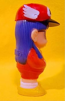 Dr.スランプ　アラレちゃん　ソフビ貯金箱 Amazon.co.jp: 1980年代Dr.スランプアラレちゃん貯金箱