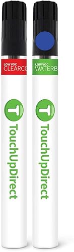 Miniatura 253 de TouchUpDirect 32J - Aerosol de pintura de retoque de obsidiana negra perla metálica compatible con Subaru Exact Match - Kit platino