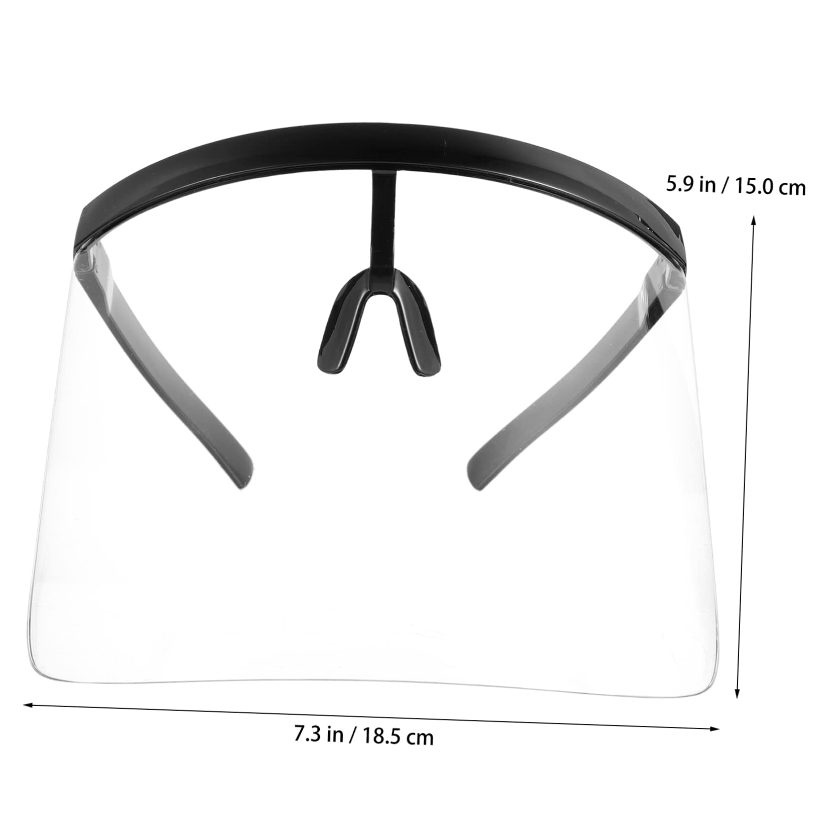 Uonlytech 3 Pcs Safety Goggle Visor Cover for Women Anti-peep Anti-glare Nonslip for Outdoor Activities Random