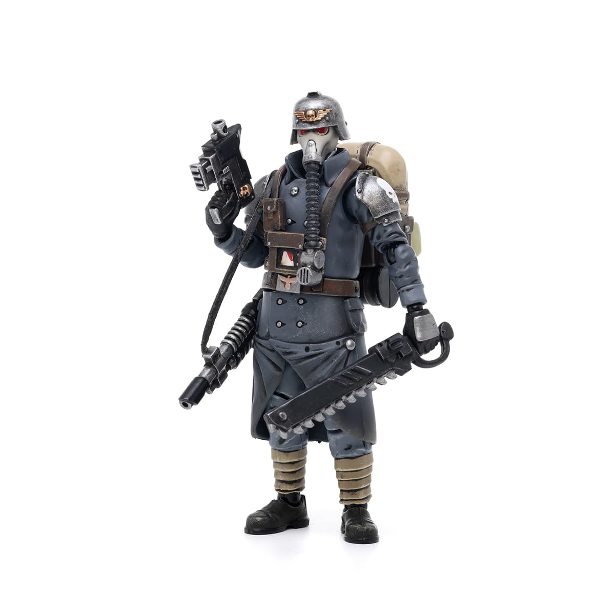 JOYTOY Warhammer 40K 1/18 Death Korps of Krieg Veteran Squad Sergeant
